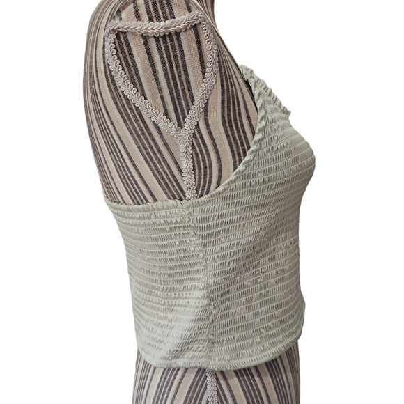 Free People Intimately Right on Time Women Sleeveless Smocked Tank Top/C Size M - Picture 8 of 11